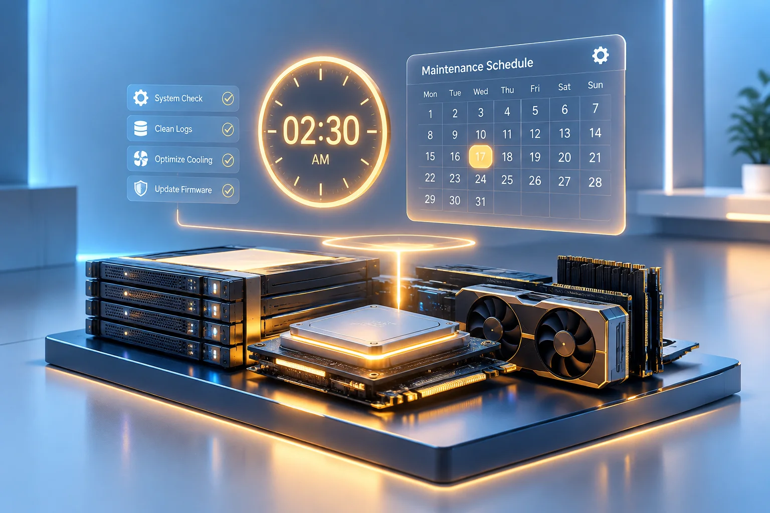 Automated Maintenance Scheduling